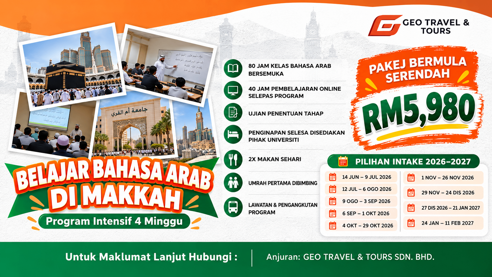 Belajar Bahasa Arab Di Makkah Almukarramah — photo 1 of 1
